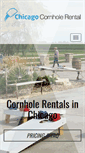 Mobile Screenshot of chicagocornholerental.com